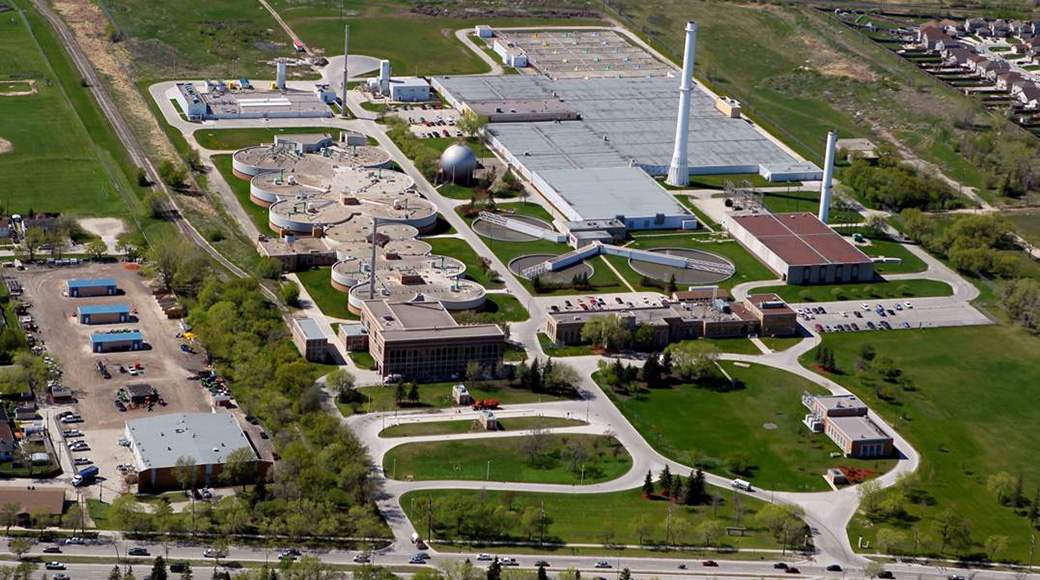 Winnipeg Waste Water Treatment Plant